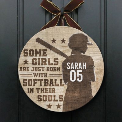 Wooden Door Sign