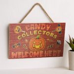 5TM. Candy Collectors Welcome Here (Doorsign) Mockup 6