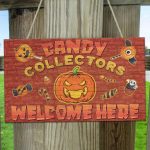 5TM. Candy Collectors Welcome Here (Doorsign) Mockup 11