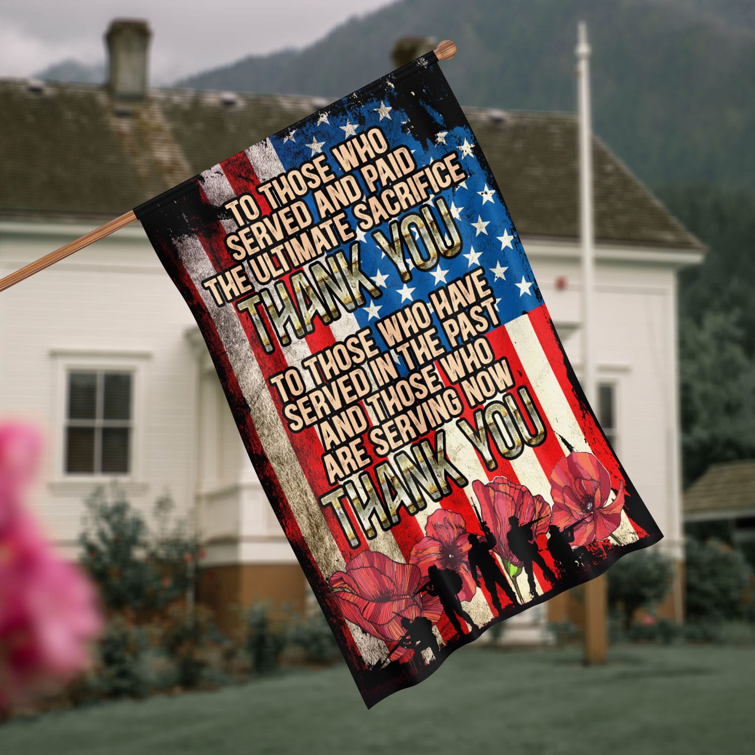 1O. To Those Who-30x40-Side 1 House Flag Mockup 4