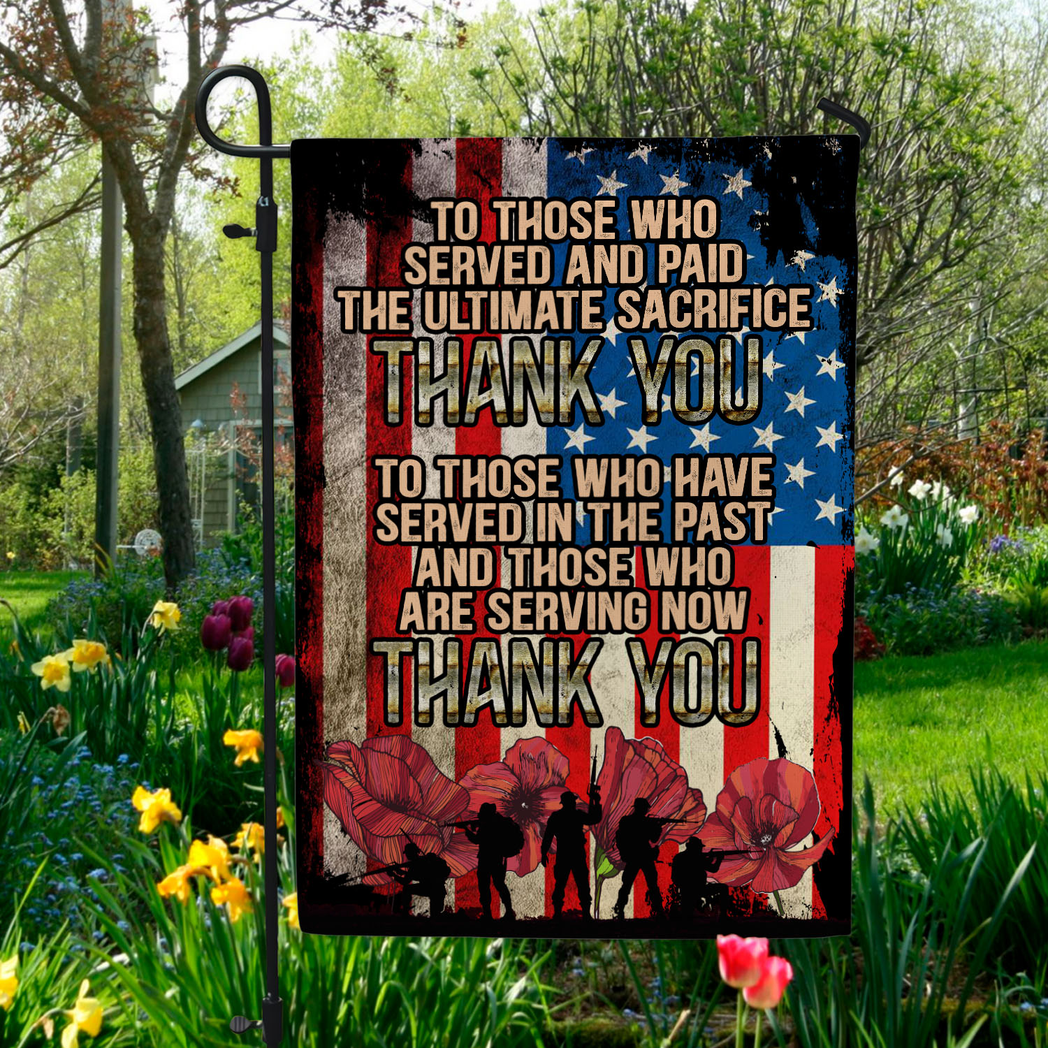 1O. To Those Who-30x40-Side 1 Garden Flag Mockup 5