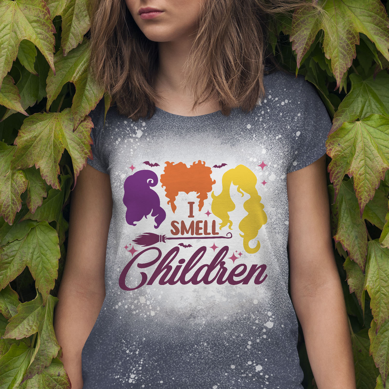 1VT. I Smell Children Bleached shirt mk1