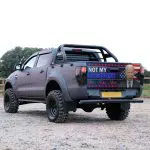 2KT. Biden Not My President Tailgate Wrap Mockup 15