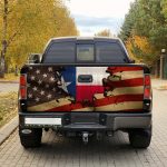 3KT. American Texas Tailgate Wrap Mockup 1