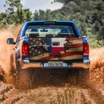 3KT. American Texas Tailgate Wrap Mockup 3