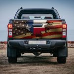 3KT. American Texas Tailgate Wrap Mockup 4