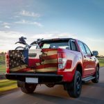 3KT. American Texas Tailgate Wrap Mockup 9