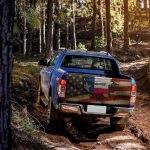 3KT. American Texas Tailgate Wrap Mockup 16