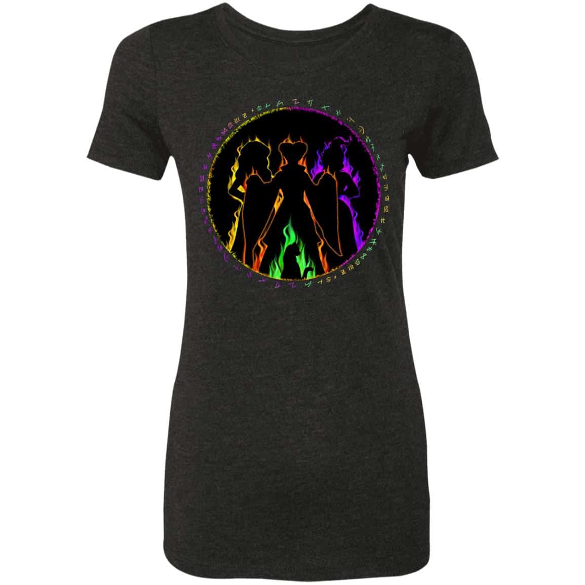 Sanderson Sisters Hocus Pocus Shirt, Vintage Black, Premium Ladies T-Shirt