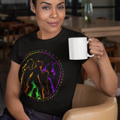 Alternative view of Sanderson Sisters Hocus Pocus Ladies T-Shirt - Premium Ladies Triblend Dolman Sleeve Shirt