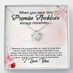 Promise Necklace For Girlfriend From Boyfriend Love Knot Necklace - Girlfriend Anniversary Jewelry Gifts - Love Knot Necklace Promise Necklace For Girlfriend From Boyfriend Love Knot Necklace - Girlfriend Anniversary Jewelry Gifts - Love Knot Necklace