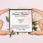 Promise Necklace For Girlfriend From Boyfriend Interlocking Hearts Pendant Necklace - Anniversary Gifts