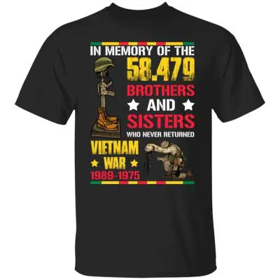 7LV. In Memory of 58479-T shirt(6), Black, Unisex T-Shirt