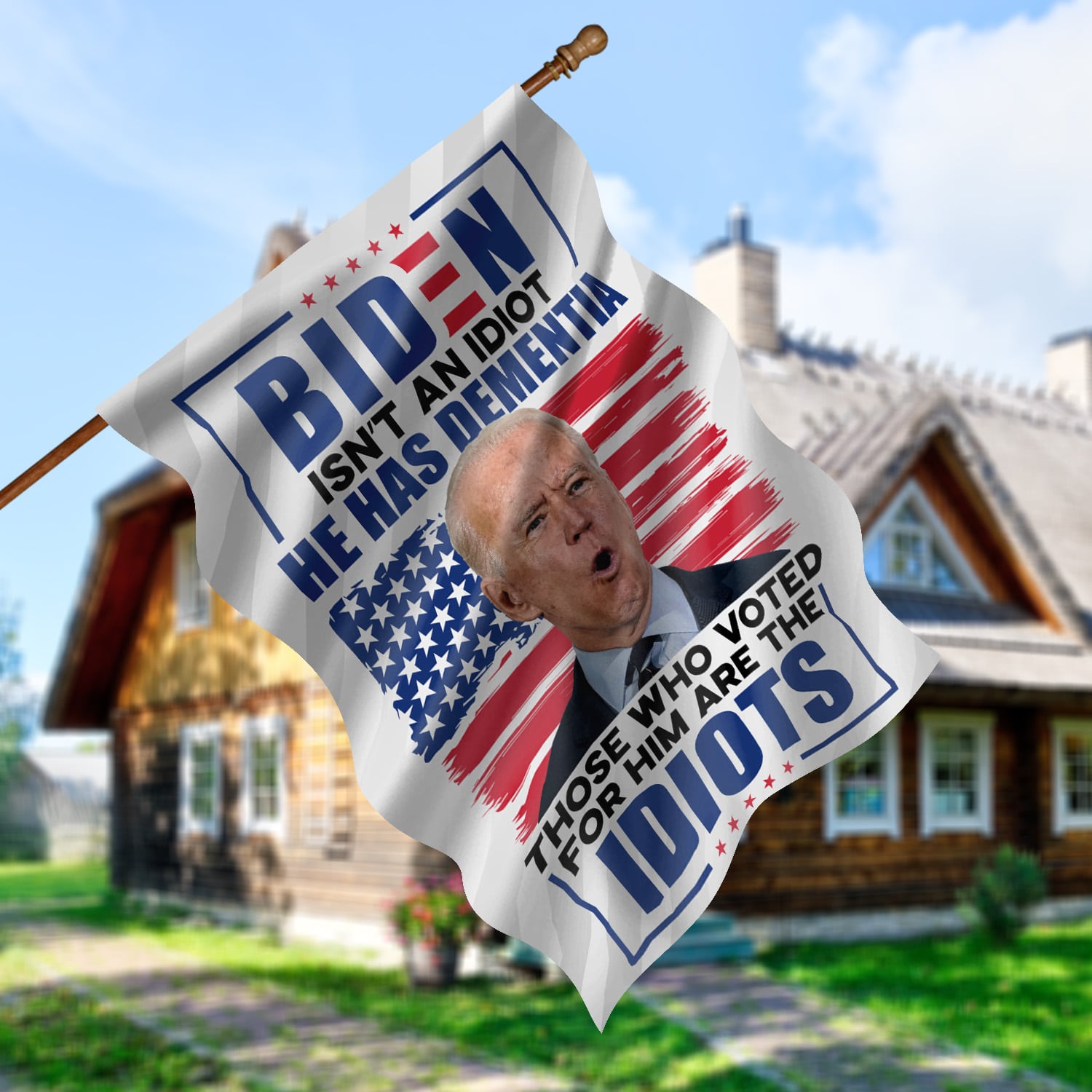 30x40 (1) House Flag Mockup 5