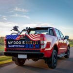 51 HG. Dog Better Than Biden Tailgate Wrap (6) Tailgate Wrap Mockup 9