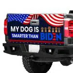 51 HG. Dog Better Than Biden Tailgate Wrap (6) Tailgate Wrap Mockup 12