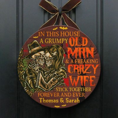 Wooden Door Sign