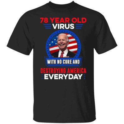 3UT. Biden 78 Year Old (5), Black, Unisex T-Shirt