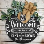 sample design Door Sign Mockup 11