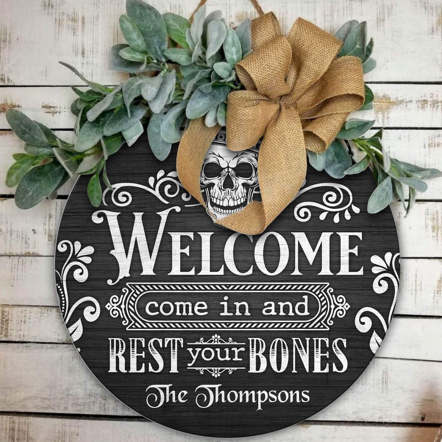 sample design Door Sign Mockup 11