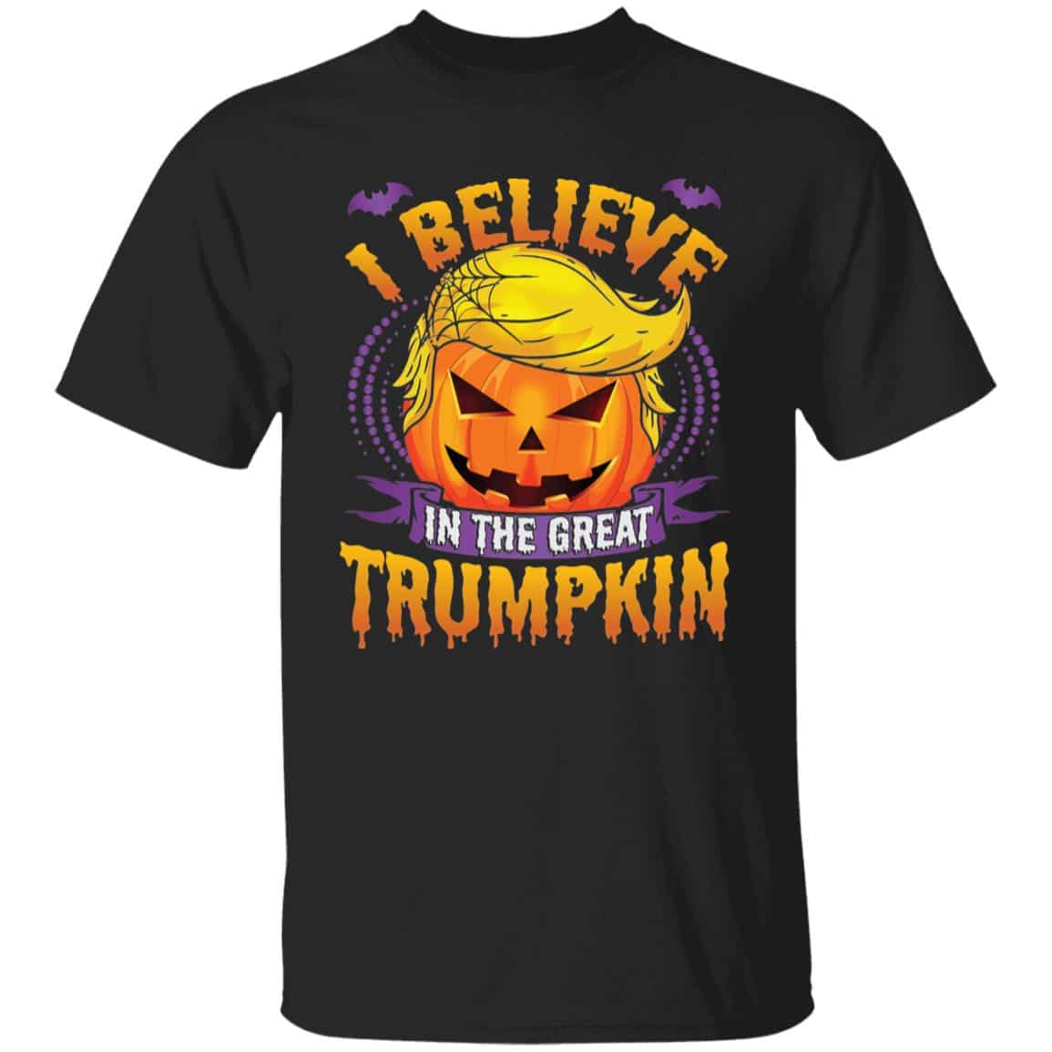 1N.I Bielieve In The Great Trumpkin (6), Black, Unisex T-Shirt