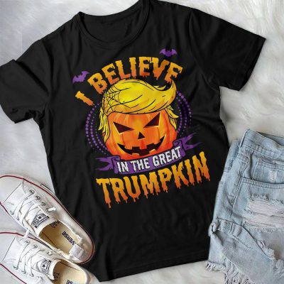 Alternative view of I Believe In The Great Trumpkin T-Shirt - Funny Trump Back 2024 Shirt