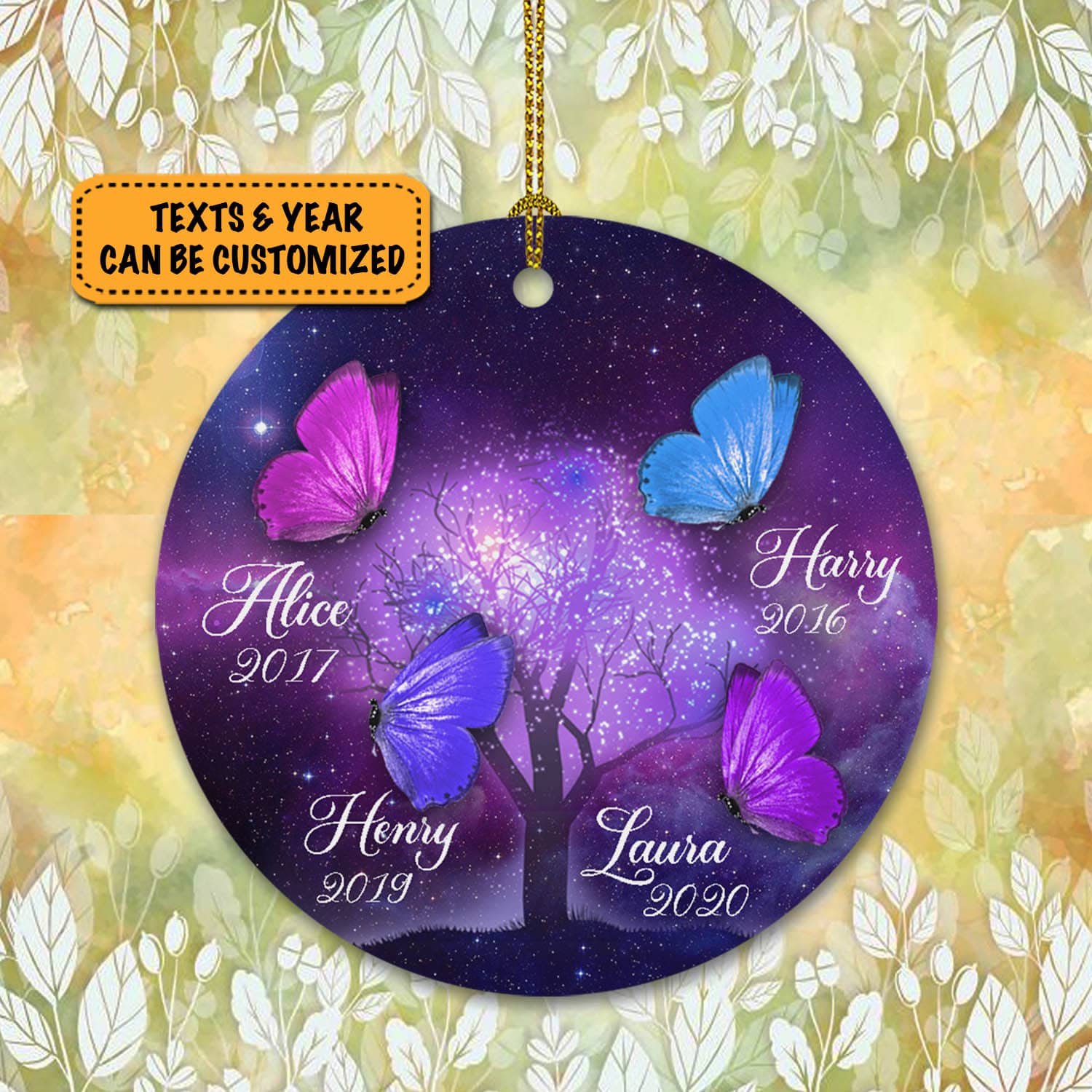 4O. Galaxy Butterfly Mockup 4