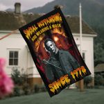 Social Distancing And Wearing A Mask Since 1978 Funny Michael Bleached Outdoor House Flag - Home Garden Flag