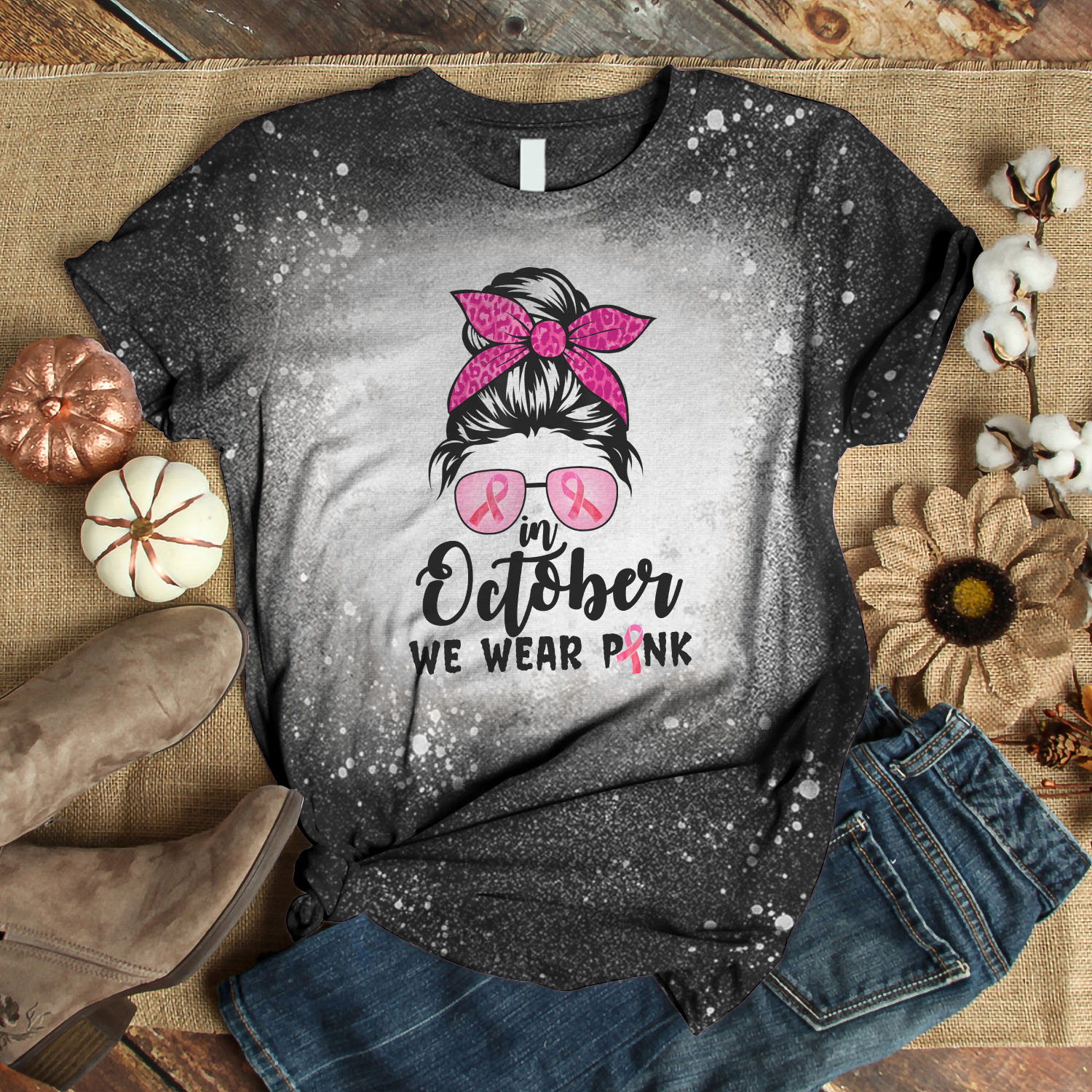 12 HG. Messy Bun In October Pink mk1