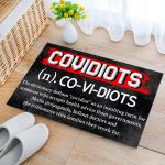 2O. Covidiots doormat(4) Doormat mockup 2