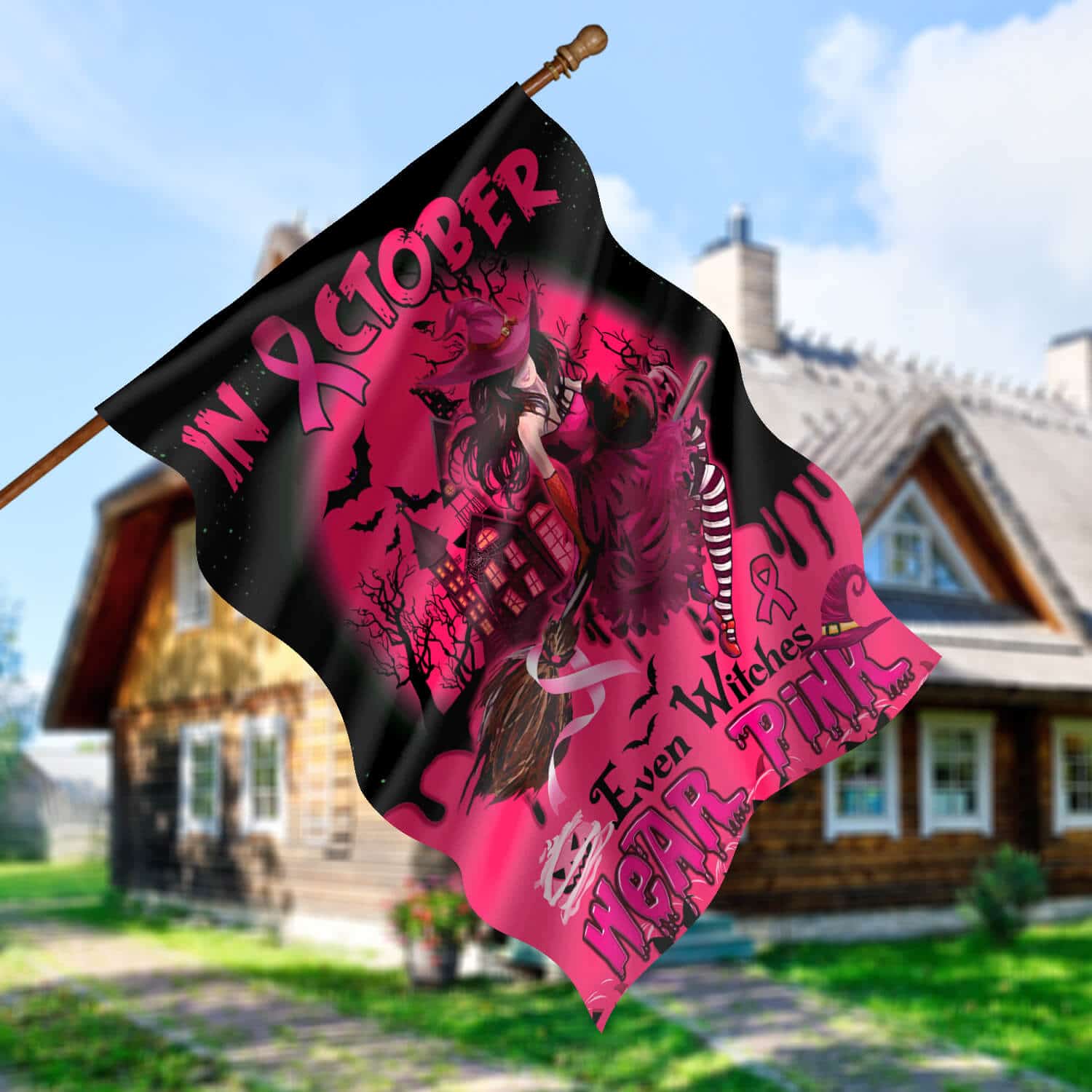 30x40 House Flag Mockup 5