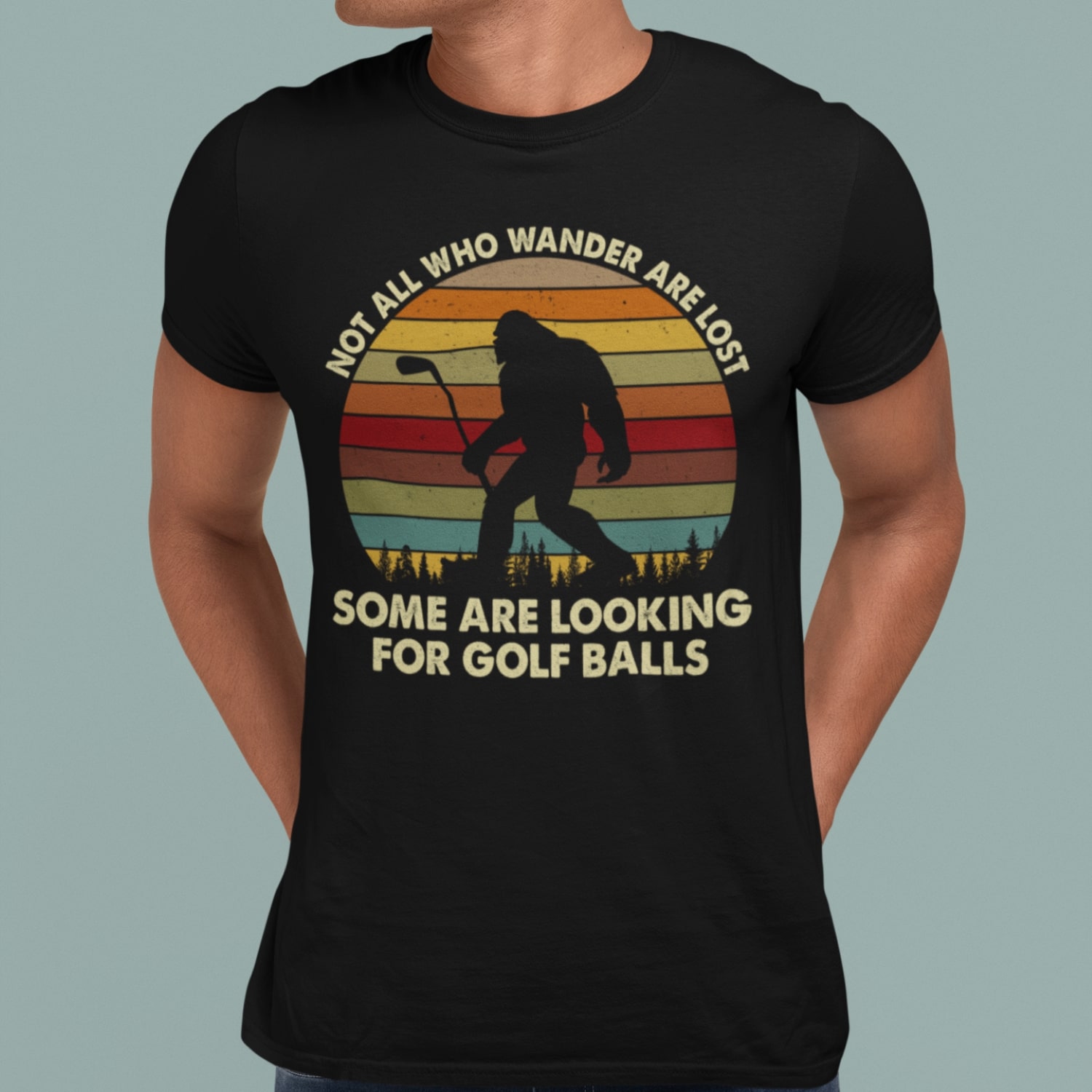 10VT. Not All Who Wander Bigfoot Golf mk2