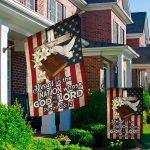 3BN. God Is Lord 30x40-Side 1 Garden & House Mockup 2