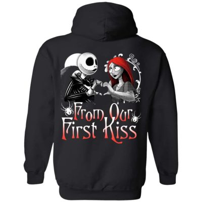 2BN. Nightmare Couple -2, Black, Hoodie