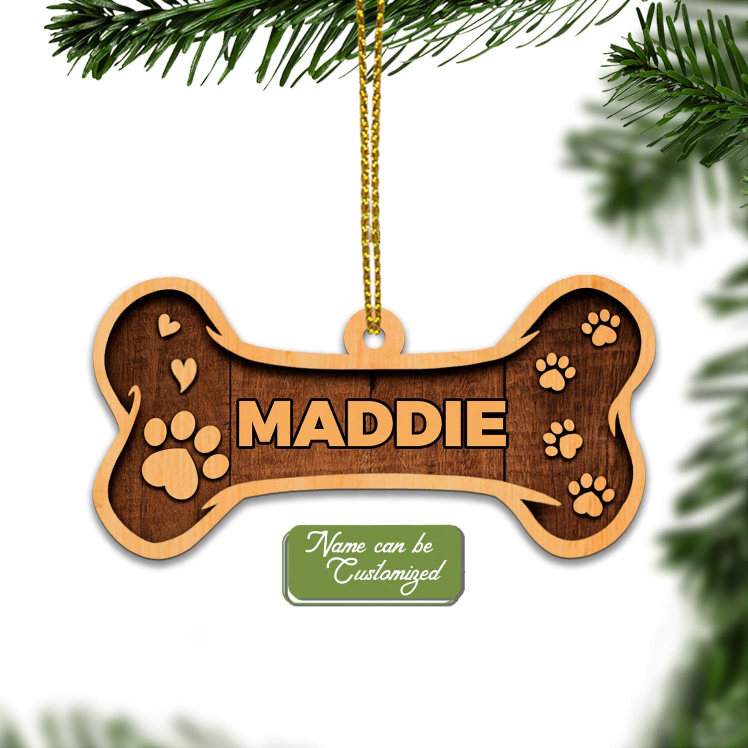 6NH. Dog Paw Ornament_mk1
