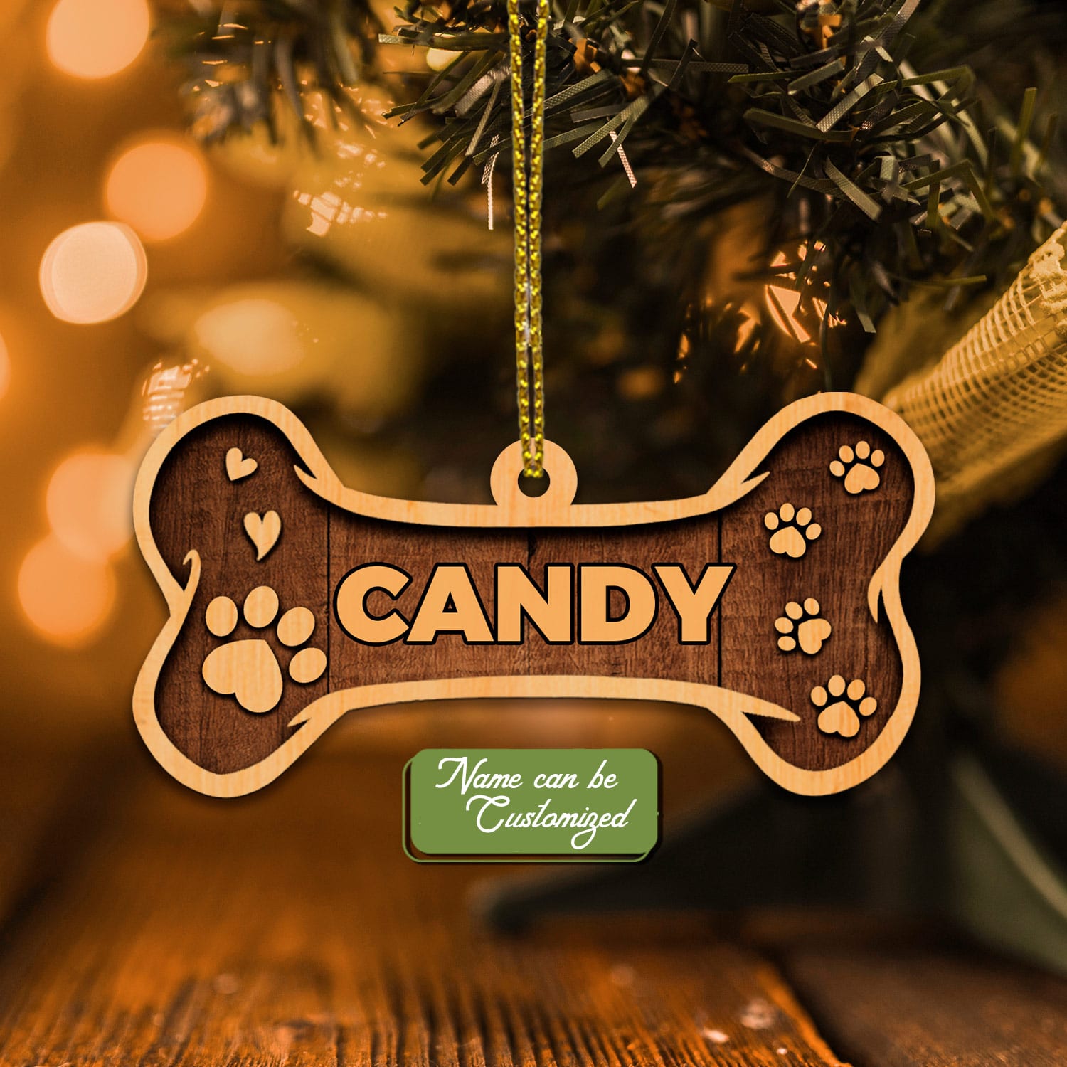 6NH. Dog Paw Ornament_mk3