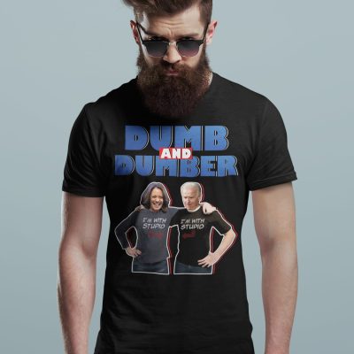 Alternative view of Dumb And Dumber Joe Biden Kamala Harris T-Shirt