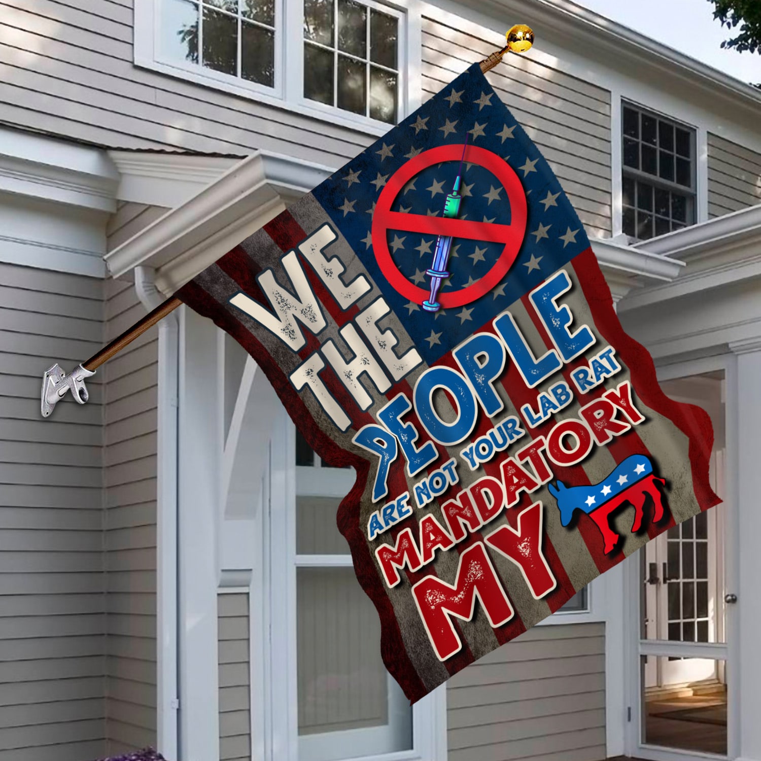 30x40 (12) House Flag Mockup 6