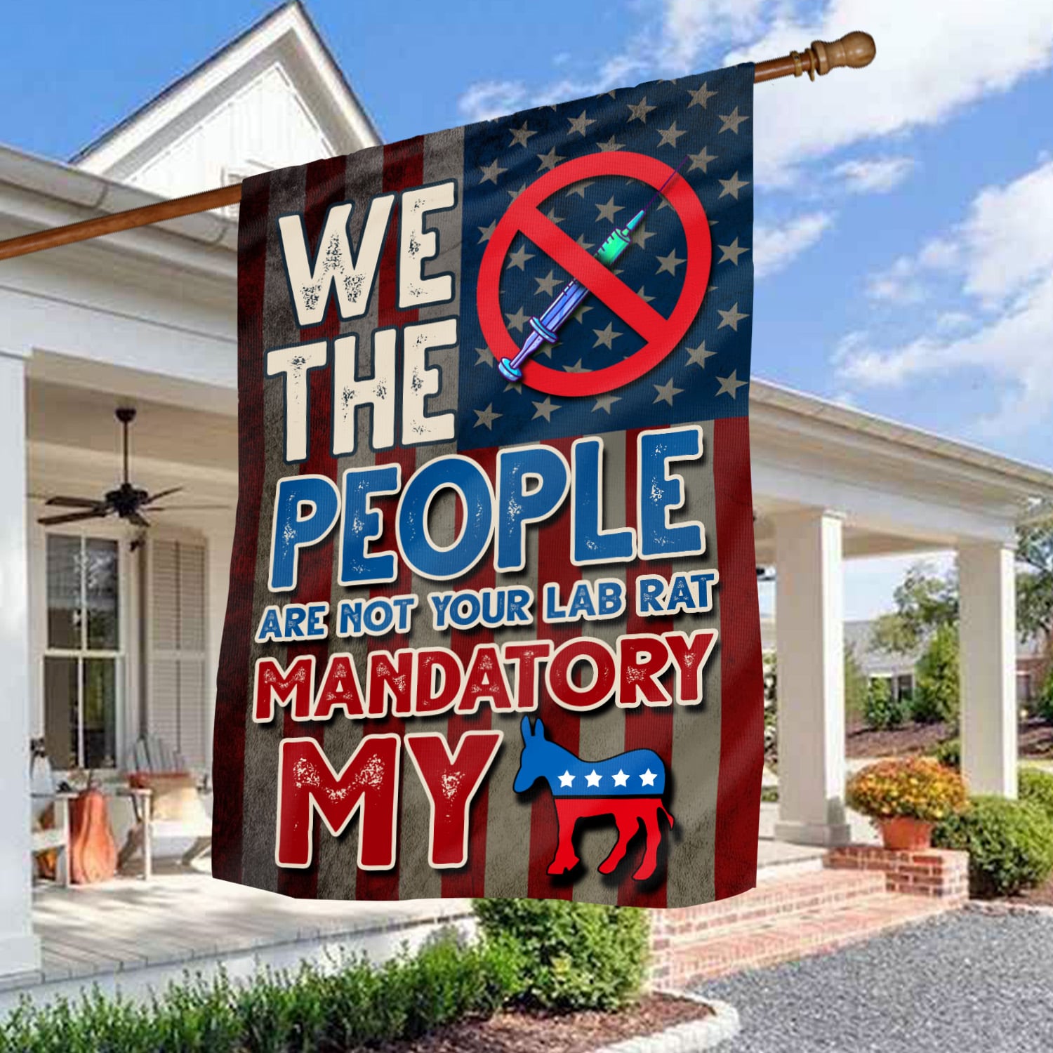 30x40 (12) House Flag Mockup 3