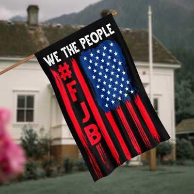 We the People #FJB American Patriot Decorative Garden House Flag - Pro America Anti Biden Sucks Buck Fiden Impeach Biden Flag