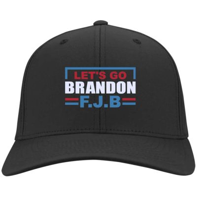 1VT. UU TIEN Let's Go Brandon_hat, Black, Twill Cap