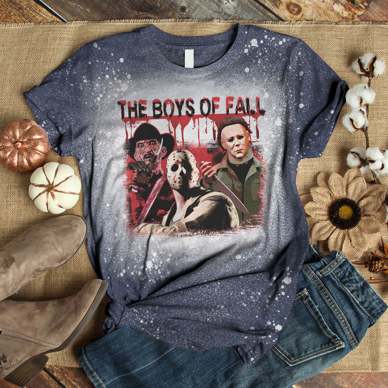 9VT. The Boys Of Fall Bleached Mockup 3