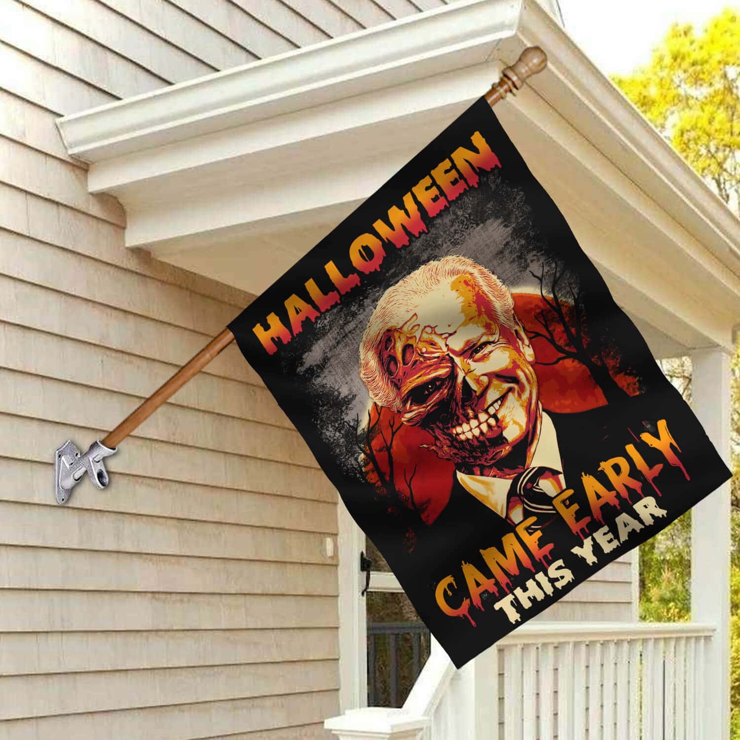 30x40 House Flag Mockup 2