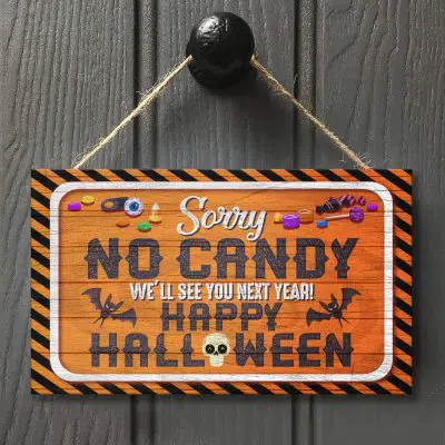 Wooden Door Sign