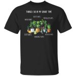 6UT. Plant Lovers, Black, Unisex T-Shirt