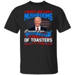 5UT. Goats Are Like Mushrooms (6), Black, Unisex T-Shirt