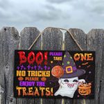 1TM. Boo No Tricks Enjoy Treats_doorsign Mockup 7