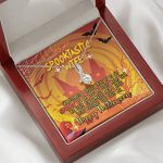 To My Spooktastic Wife Sometimes I Think That It Is So Spooky To Be This Alluring Beauty Necklace To My Spooktastic Wife Sometimes I Think That It Is So Spooky To Be This Alluring Beauty Necklace