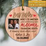 7VT. Best Bitches ornament mockup3