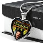 Personalized Photo I Know Heaven Is A Beautiful Place Because They Have Heart Pendant Necklace - Bangel